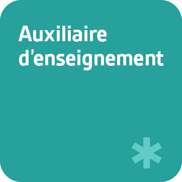 Bouton auxiliaire d'enseignement
