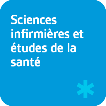 Bouton  Science infirmière et études de santé