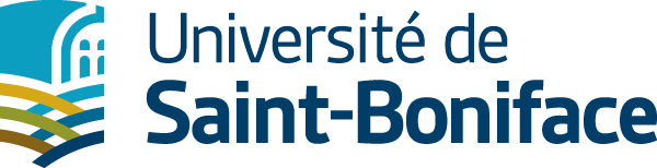 Logo de l'Université de Saint-Boniface.